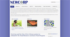 Desktop Screenshot of newcorpinc.org